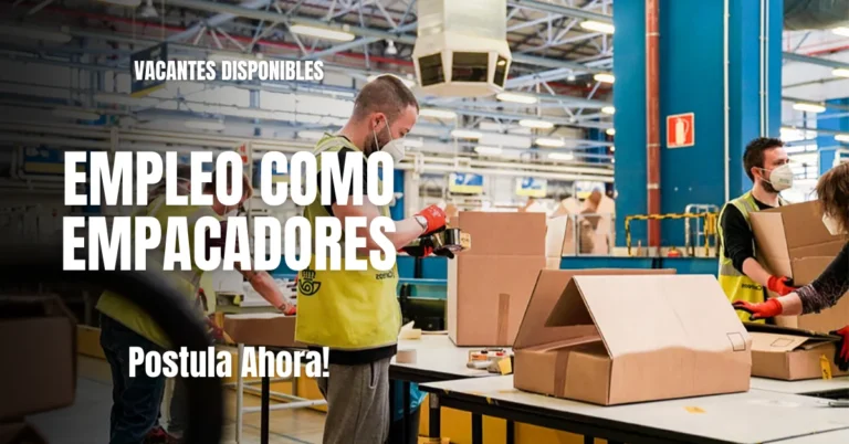 Lee más sobre el artículo 📦 EMPLEO COMO EMPACADORES 📦