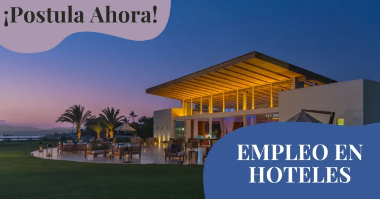 Lee más sobre el artículo 🏨 EMPLEO EN HOTELES 🏨