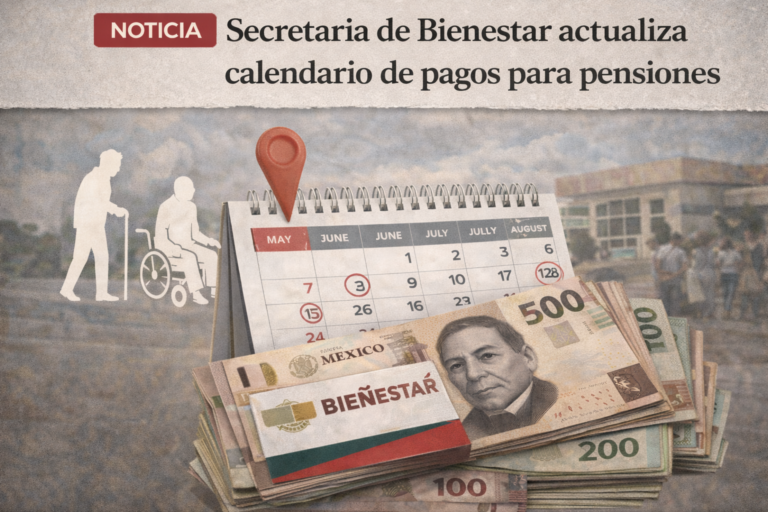 Lee más sobre el artículo Secretaría de Bienestar actualiza calendario de pagos para pensiones