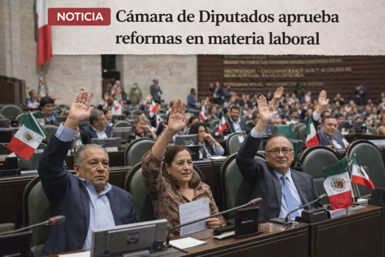 Lee más sobre el artículo Cámara de Diputados aprueba reformas en materia laboral