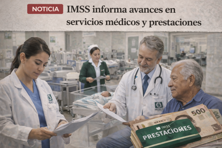 Lee más sobre el artículo IMSS informa avances en servicios médicos y prestaciones