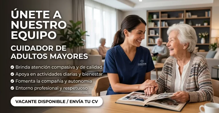 Lee más sobre el artículo Cuidador de Adultos Mayores