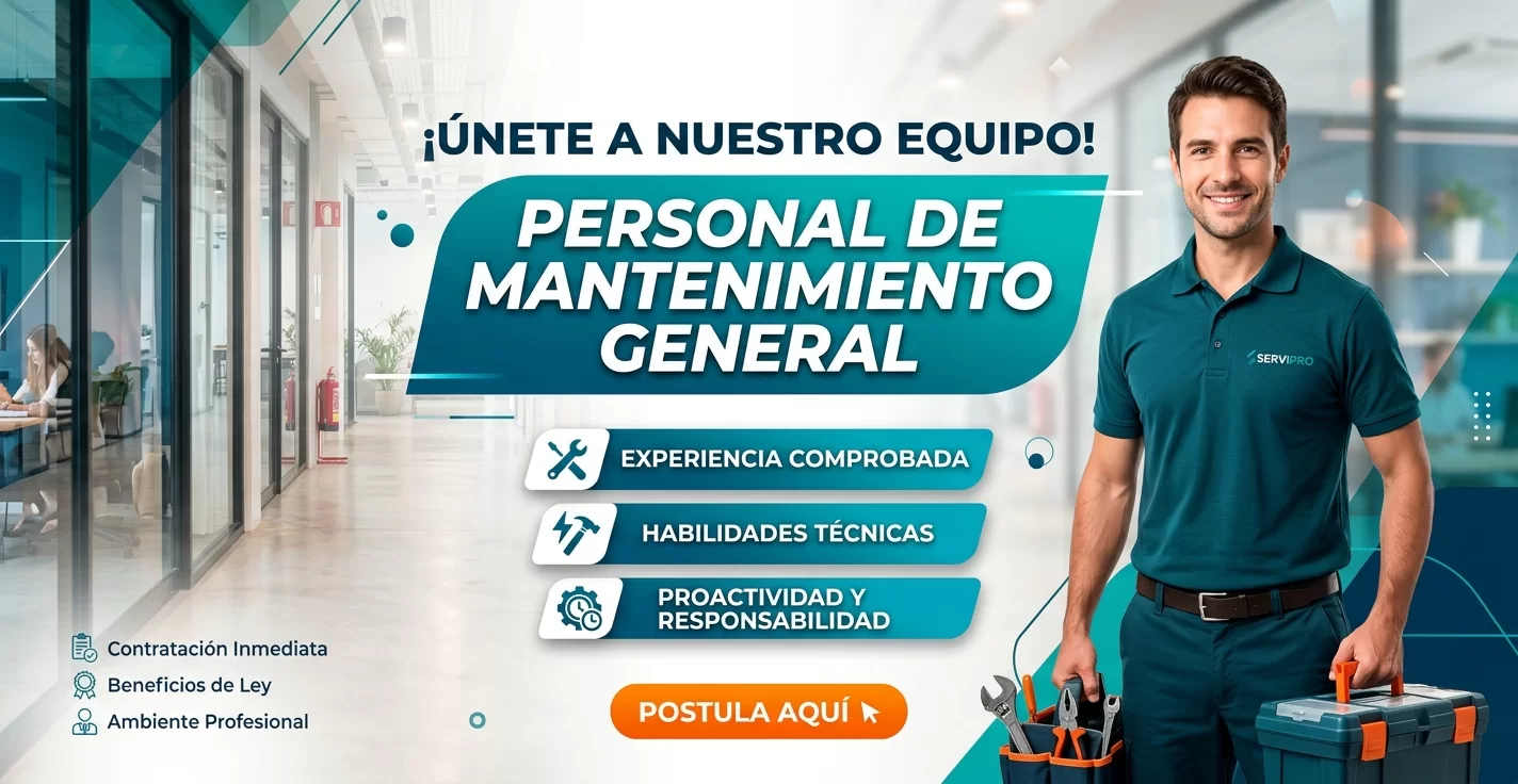 Lee más sobre el artículo Personal de Mantenimiento General